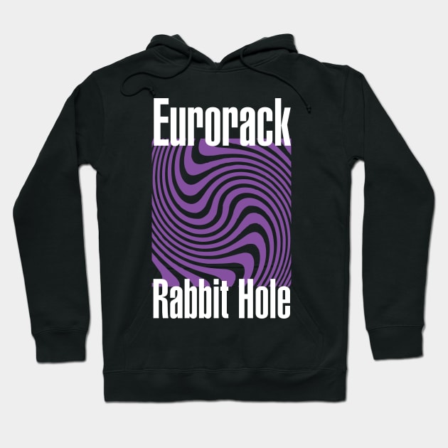 Modular Synth Eurorack Rabbit Hole Hoodie by Current_Tees